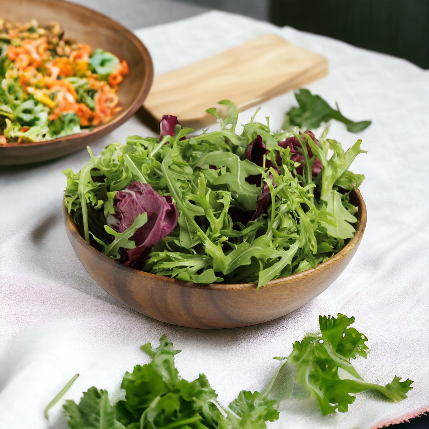 Acacia Wood Bowls - Multiple Size & Set Options Available