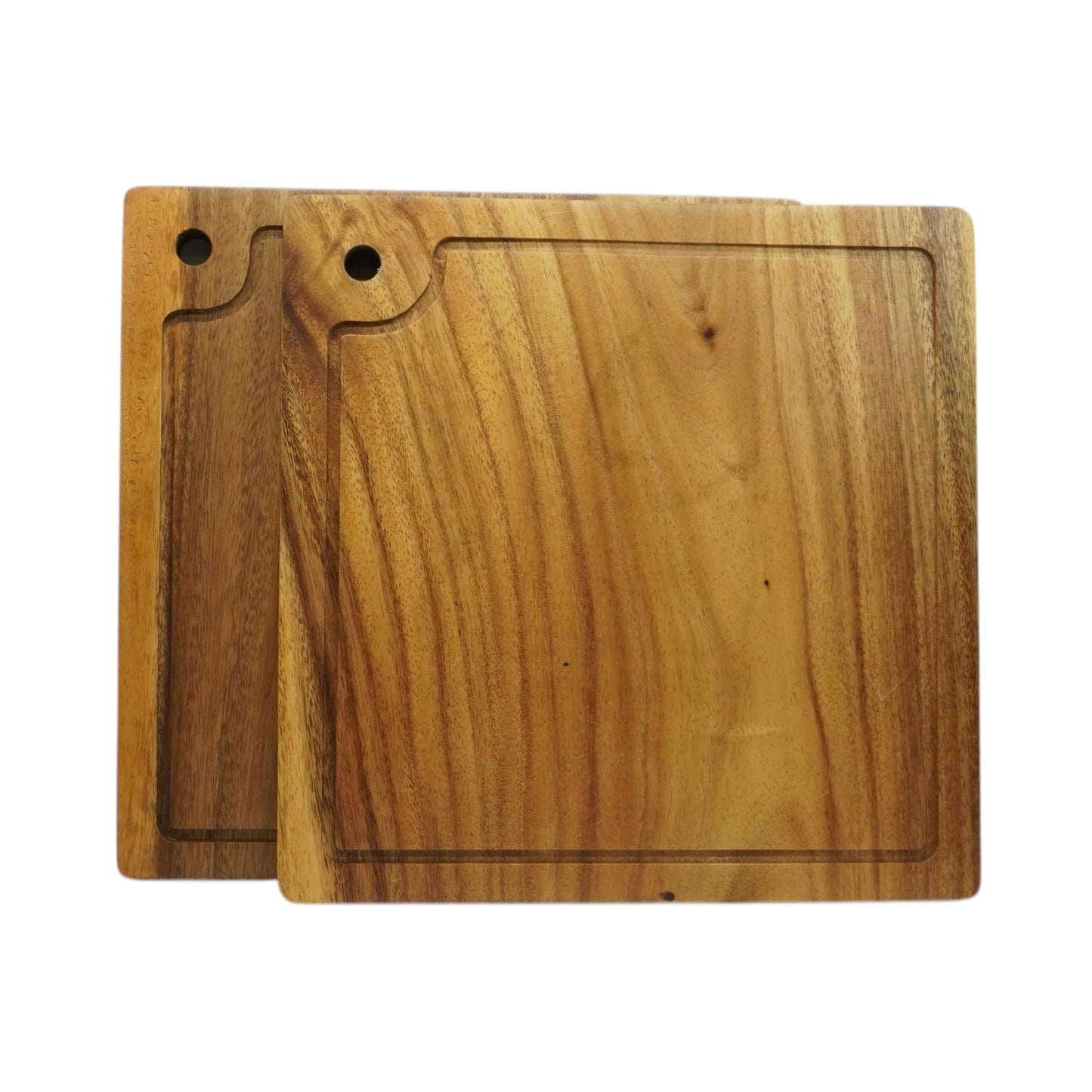 Acacia Wood Square Plates
