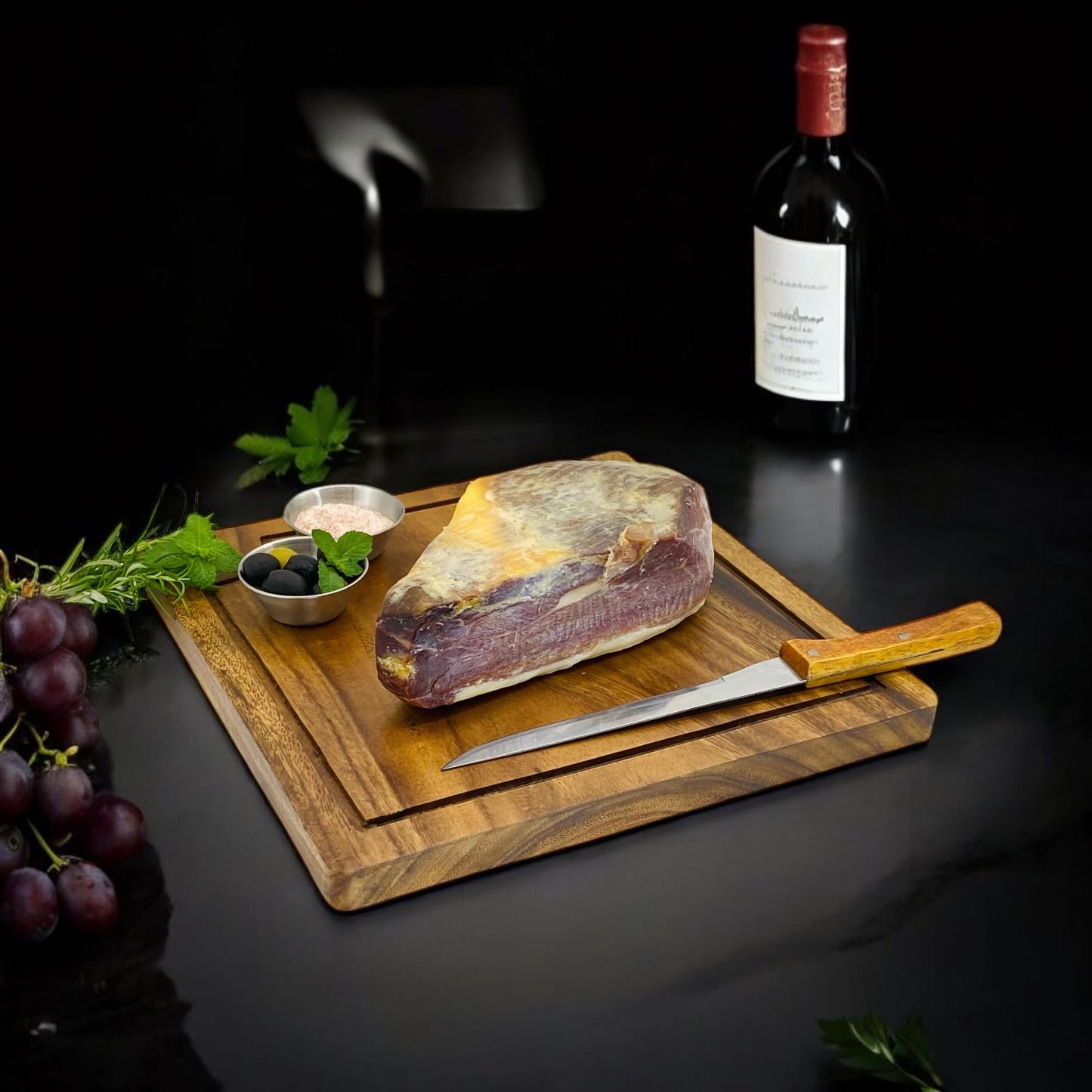 Acacia Wood Square Plates