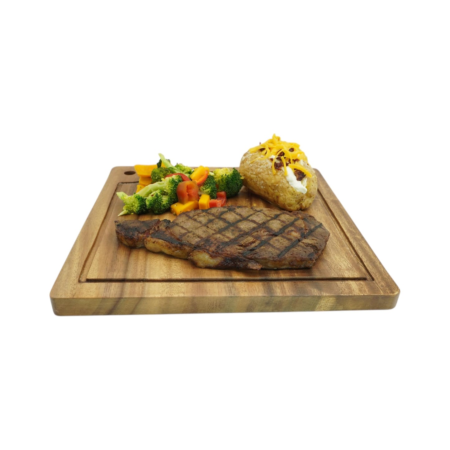 Acacia Wood Square Plates